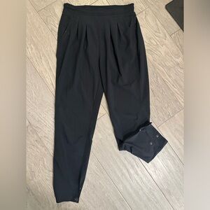 Athleta Easy Peasy Snap Ankle Jogger Pant High Rise Stretch, Size 0